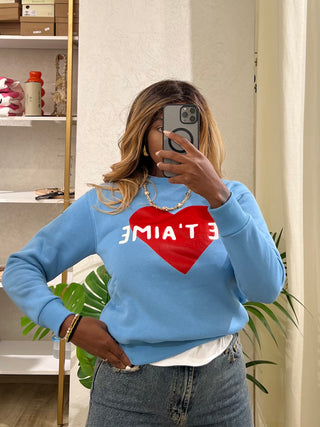 Felpa “Je t’aime”