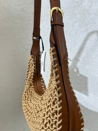 Borsa Summer intrecciata