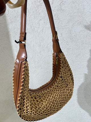 Borsa Summer intrecciata