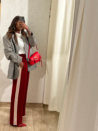 Pantalone tuta a palazzo