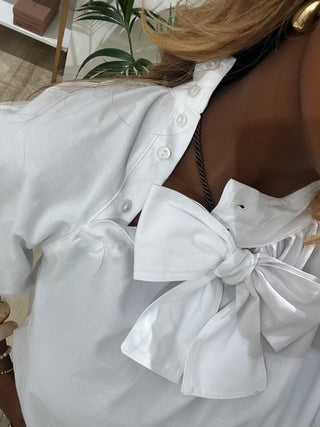 Camicia con fiocco Karlek