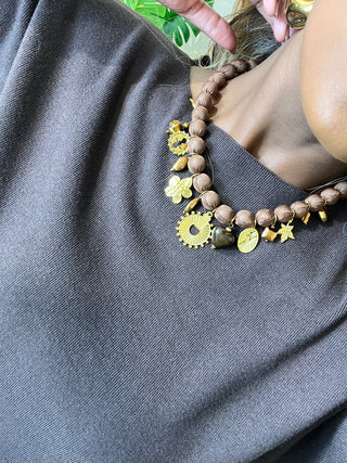 Collana con ciondoli