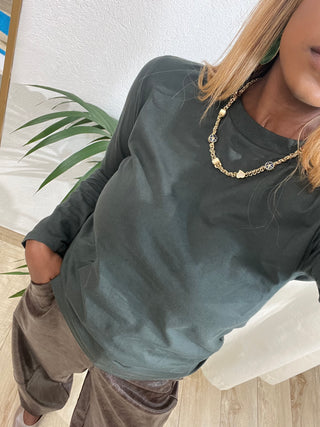 Maglia in cotone basic