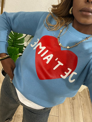 Felpa “Je t’aime”