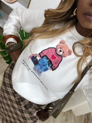 Felpa teddy superculture