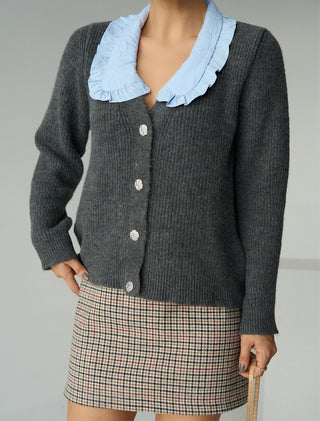 Cardigan con colletto - Closet abbigliamento