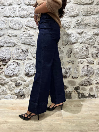 Denim a palazzo Carolina - Closet abbigliamento