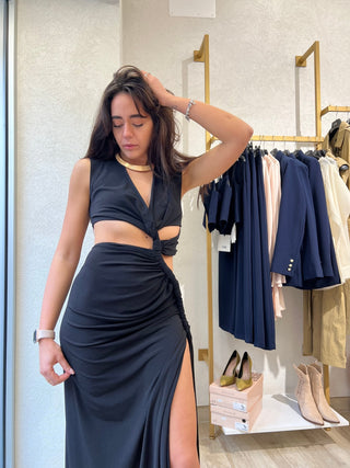 Eleh abito - Abito eleh in cut out - Closet abbigliamento