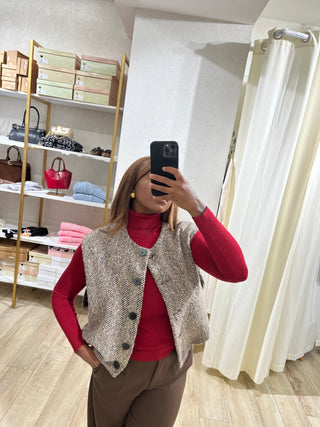 Gilet spigato - Closet abbigliamento