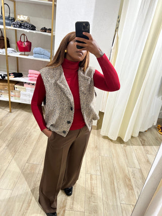 Gilet spigato - Closet abbigliamento