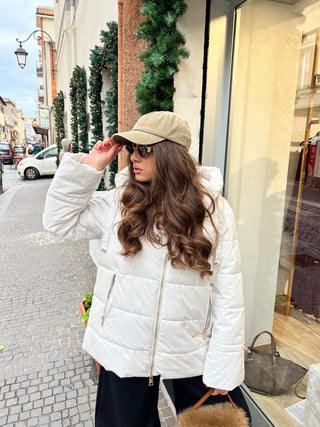 Piumino con cappuccio - Closet abbigliamento