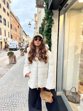 Piumino con cappuccio - Closet abbigliamento